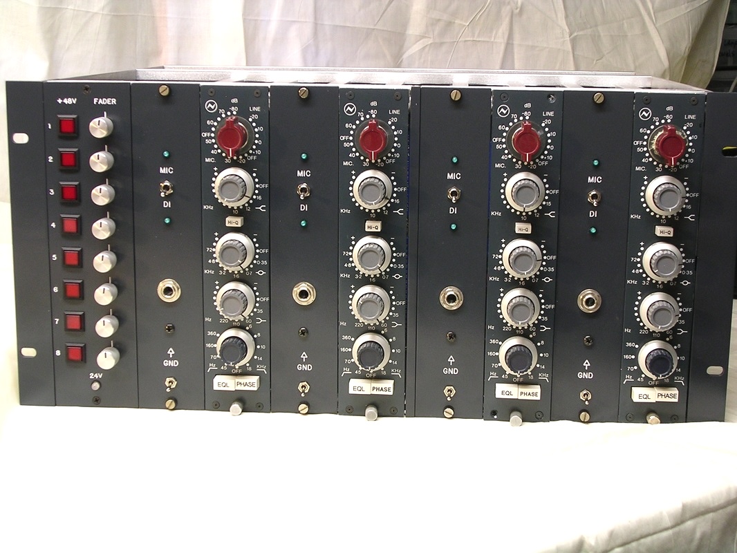 Custom Neve Rack with 4 ea 1084's and DI