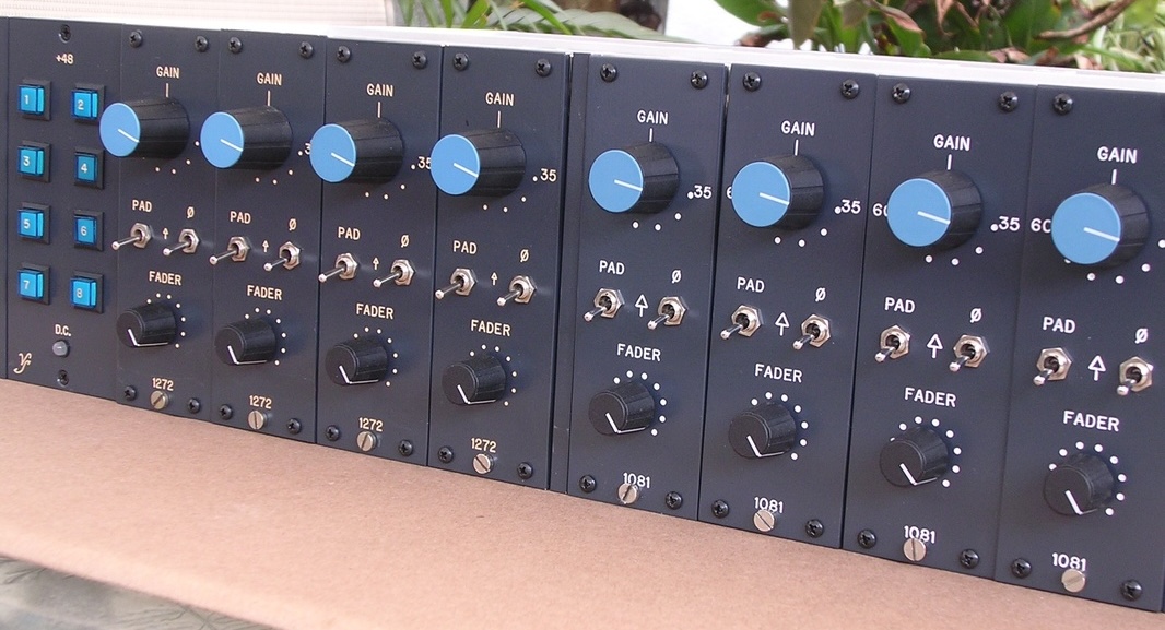 Neve 3415 Amps Turned Into Mic Pre's
