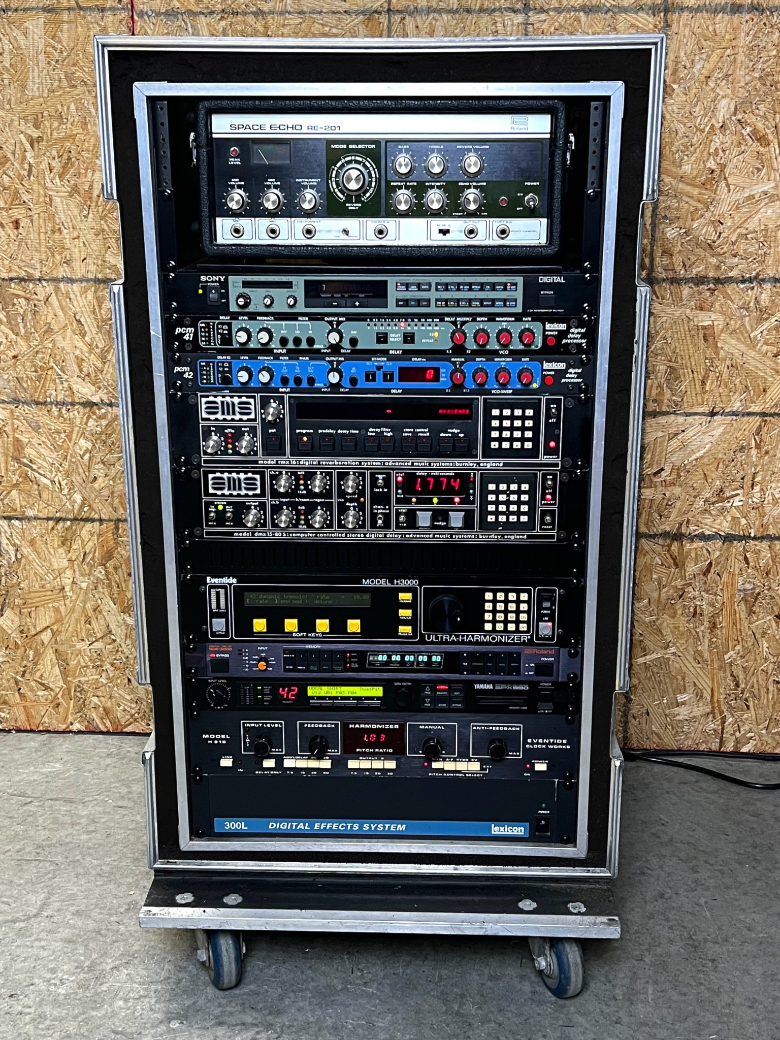 Delays-Verbs-Harmonizers Rack